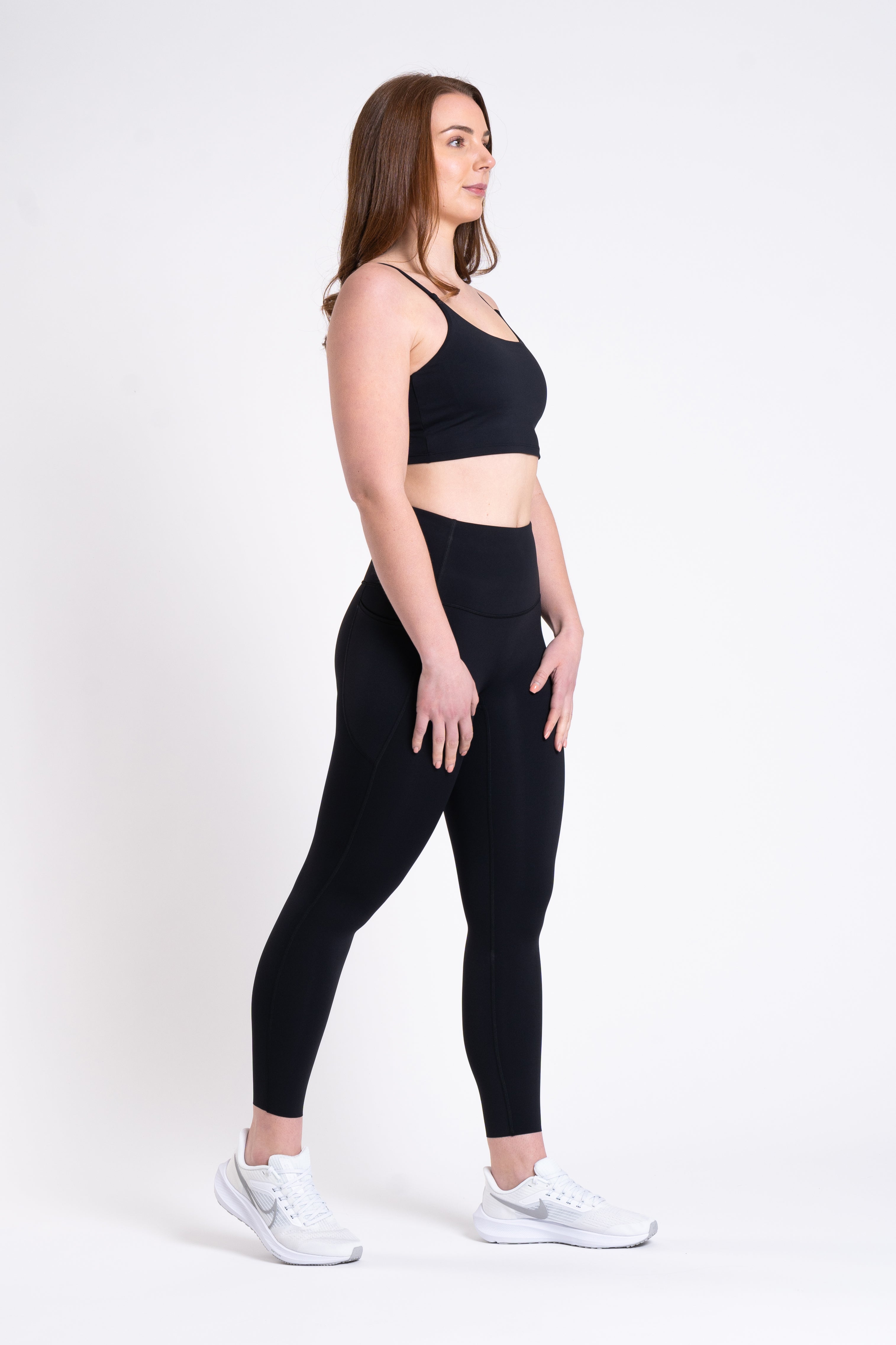 Racer Tank Bra - Jet Black