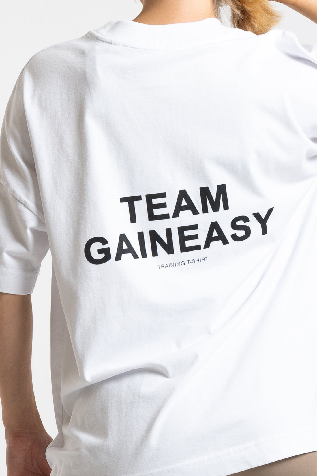 Team Training Oversized Top - White