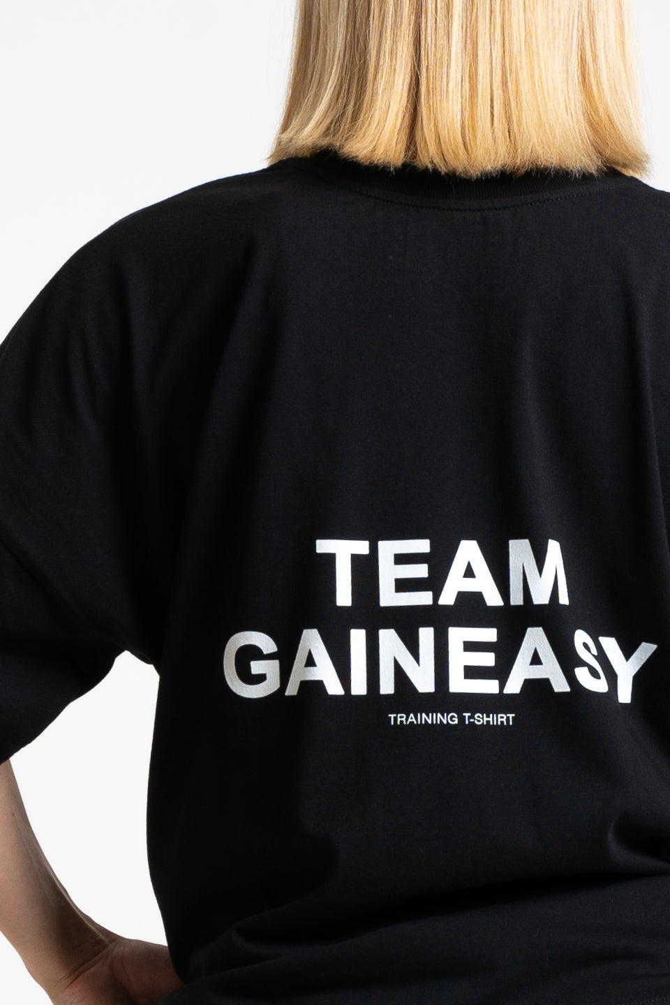 Team Training Oversized Top - Black