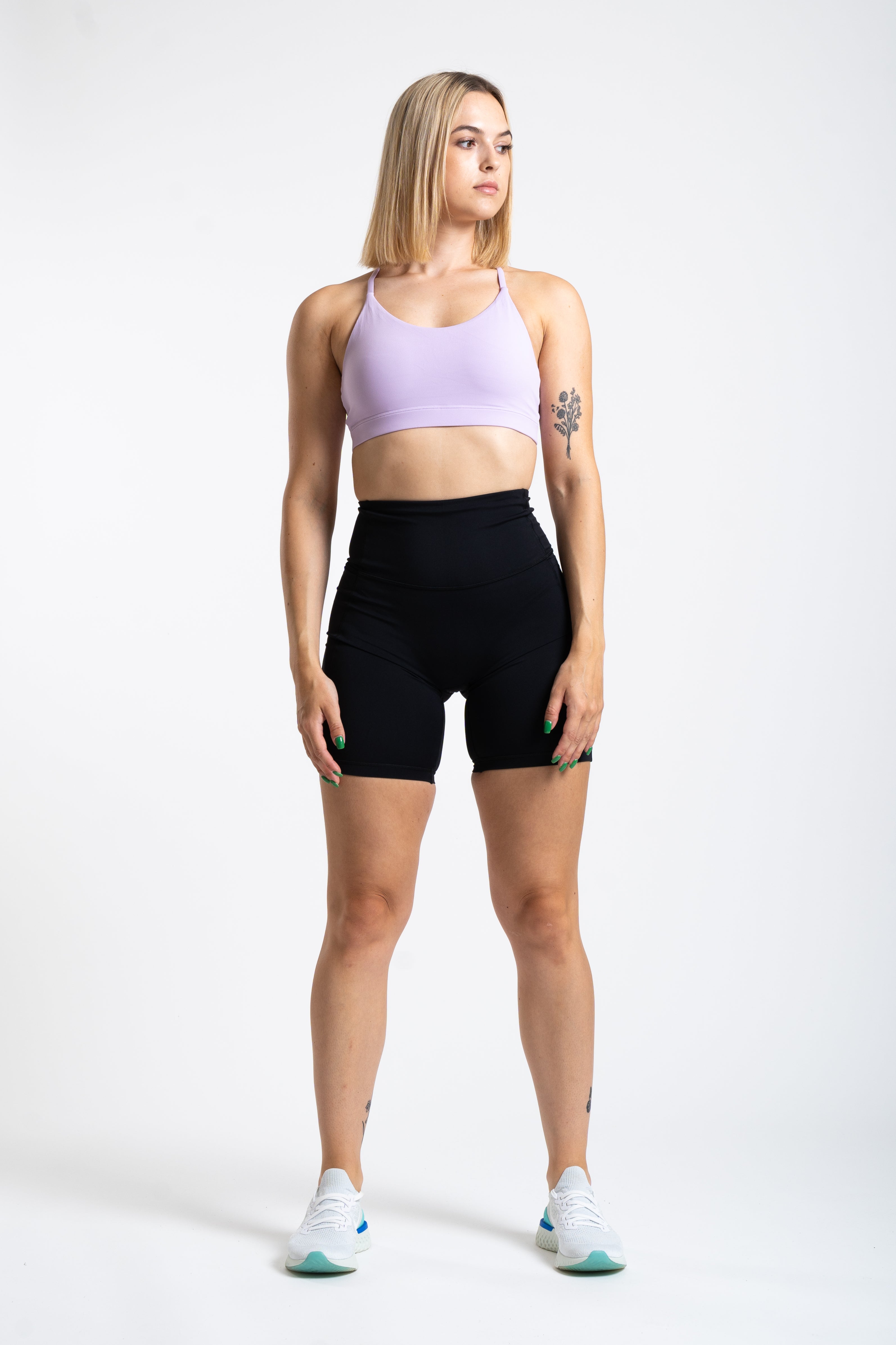 Define Backless Sports Bra - Light Purple