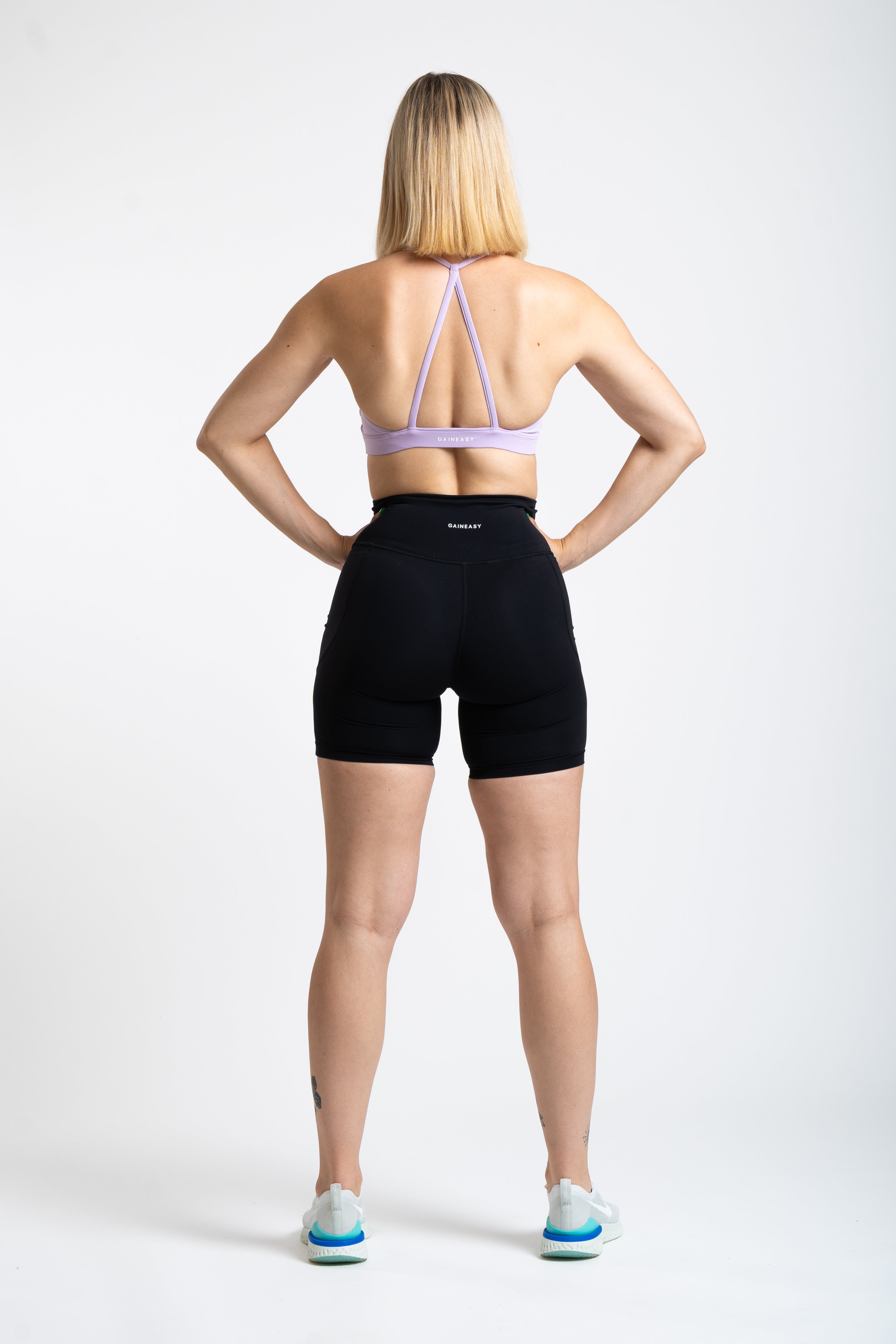 Define Backless Sports Bra - Light Purple