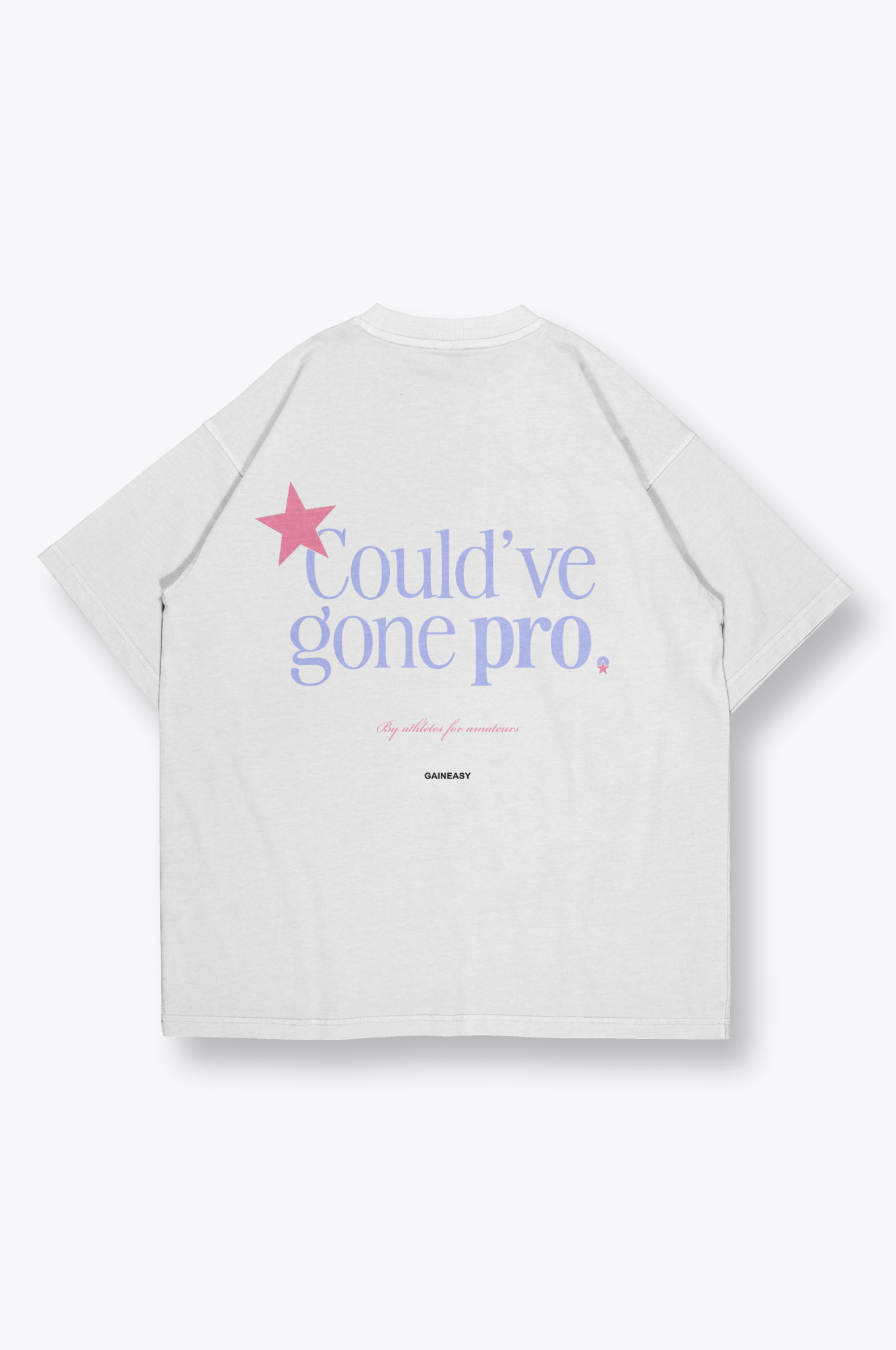 Gone Pro Oversized Top - White
