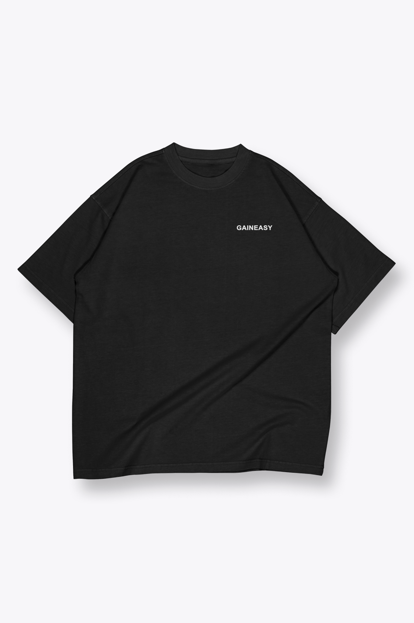 A Good Place Oversized Top - Black