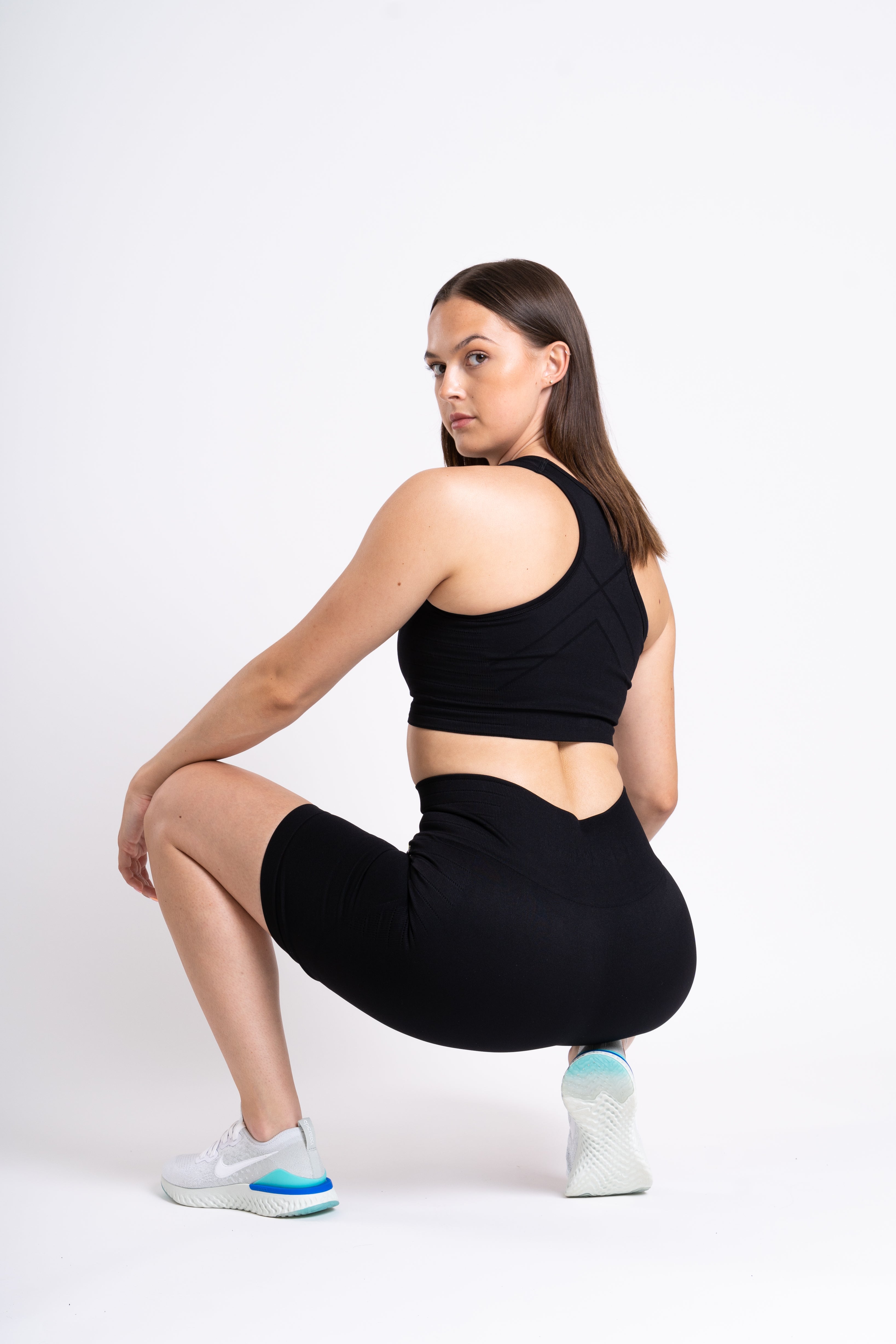 Evolve Seamless Shorts - Pitch Black