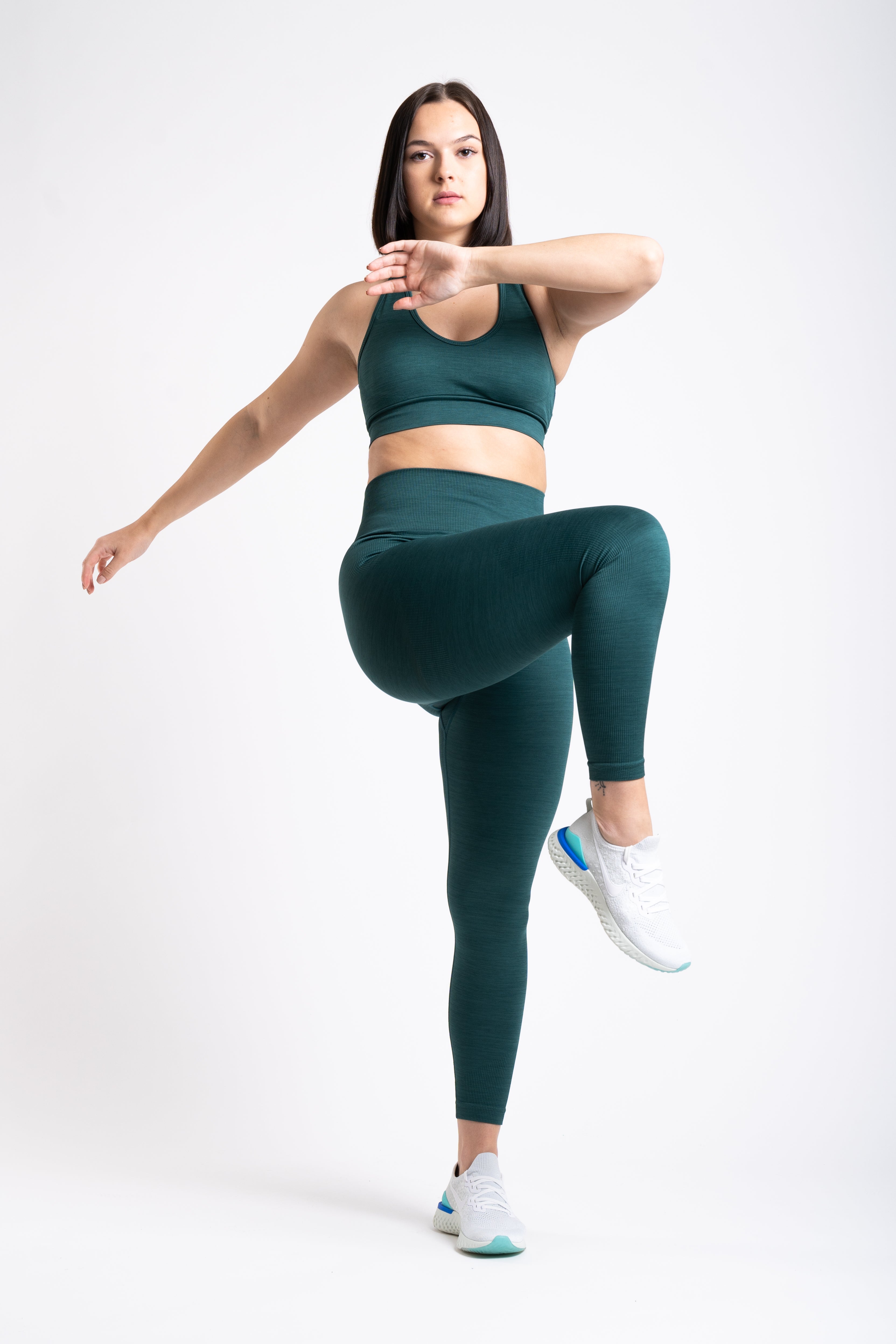 Reflex Sustainable Sports Bra - Earth Green