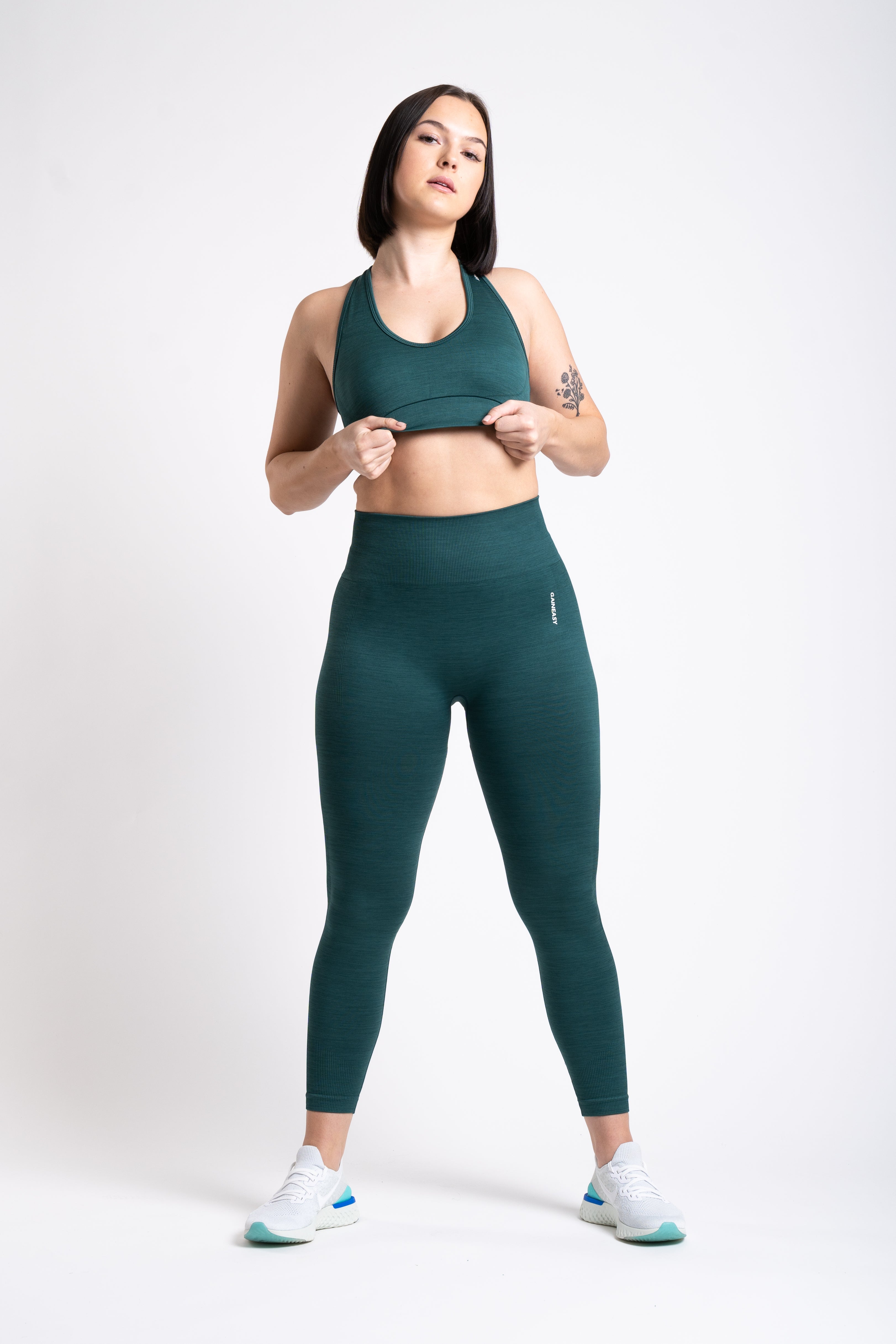 Reflex Sustainable Sports Bra - Earth Green