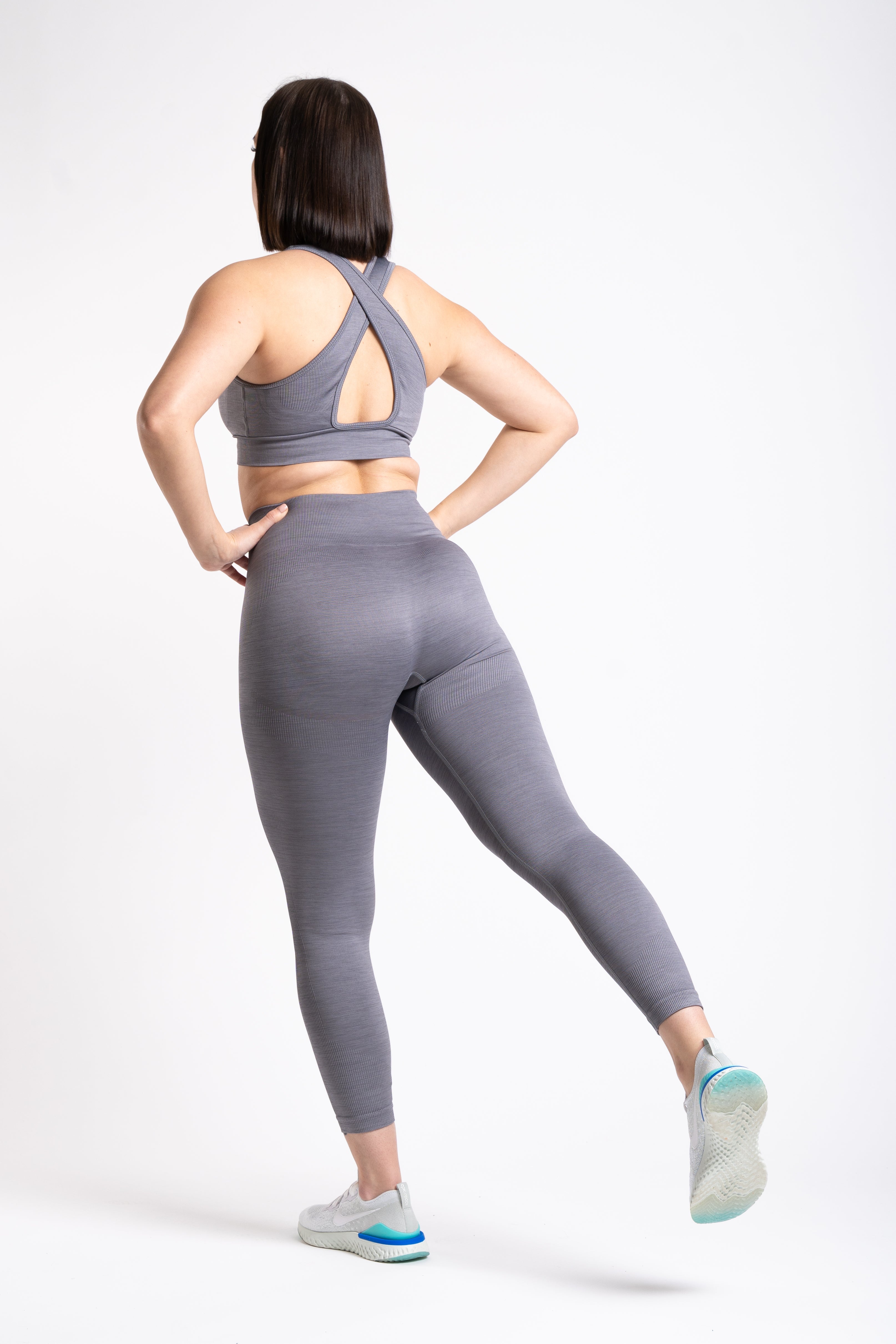 Reflex Sustainable Sports Bra - Lunar Grey