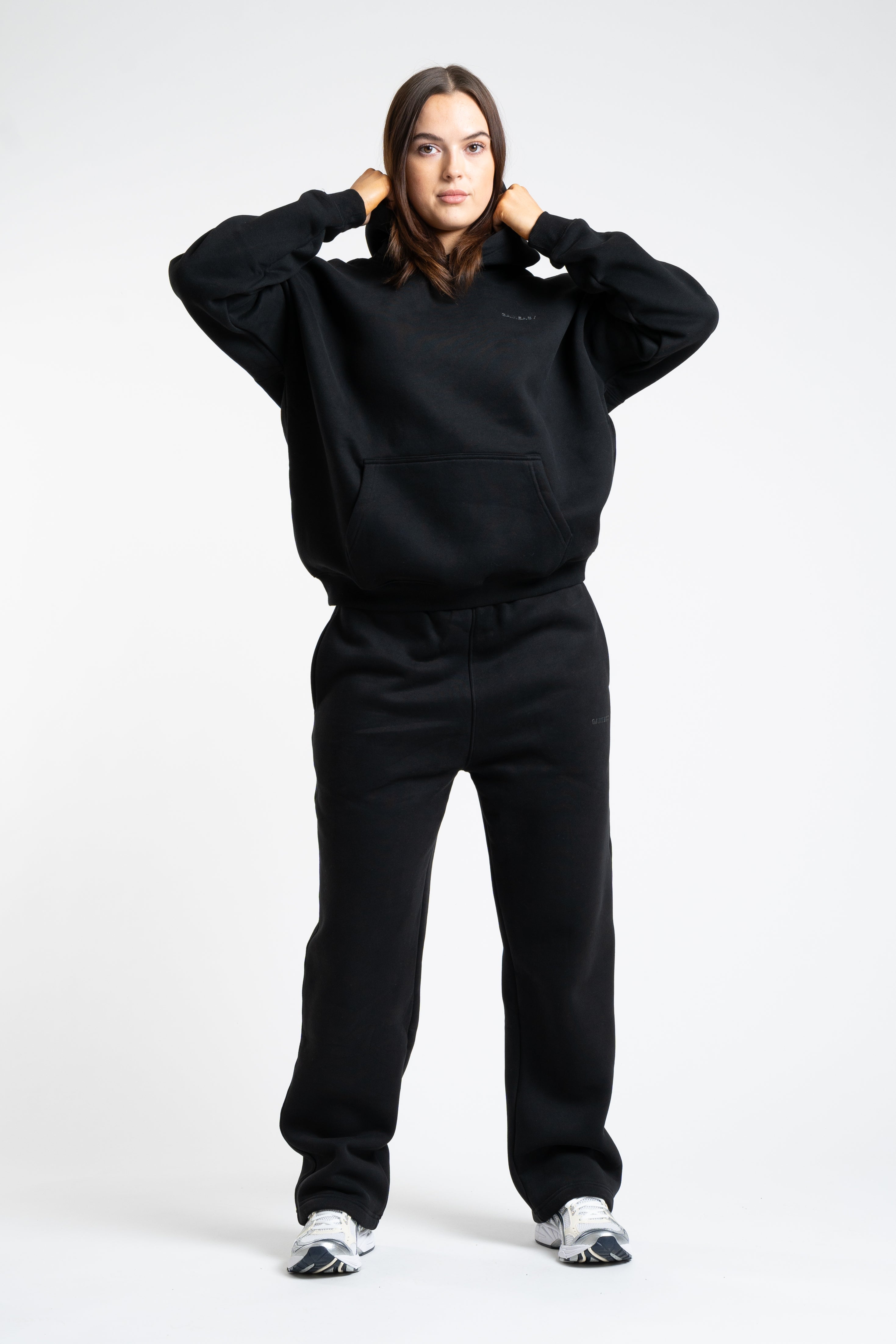 Warm Up Straight Leg Sweatpants - Midnight Black