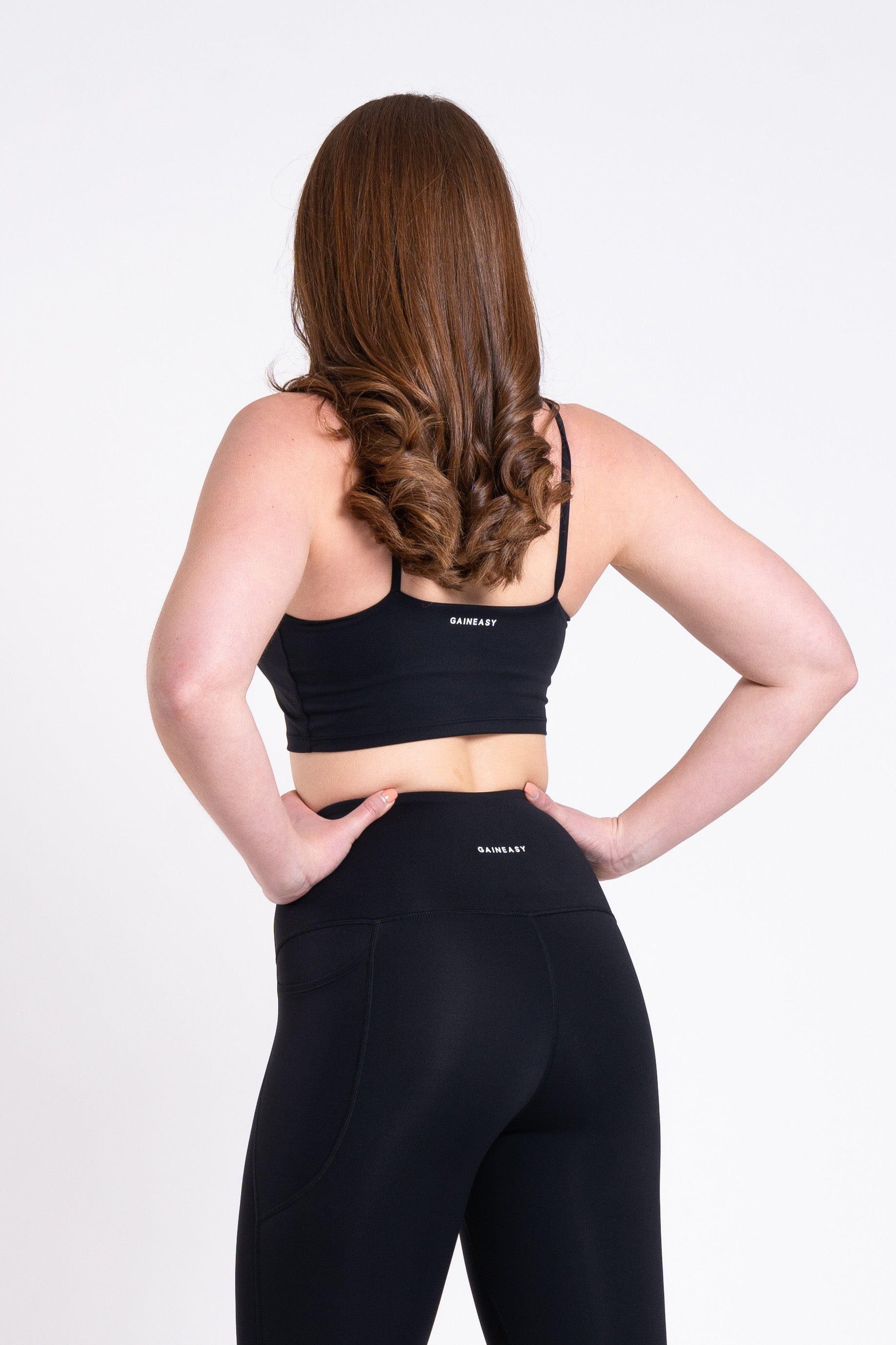 Racer Tank Bra - Jet Black