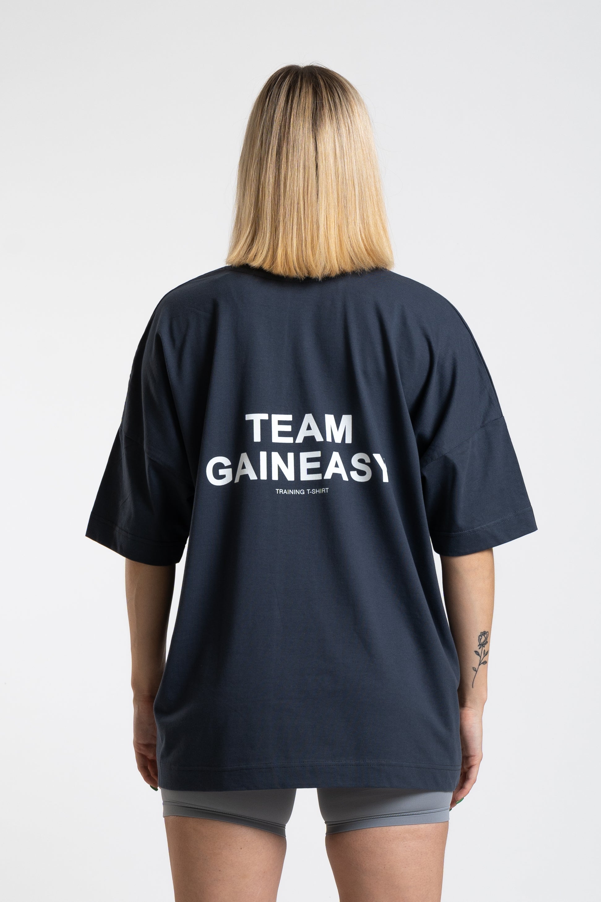 Team Training Oversized Top - Grey