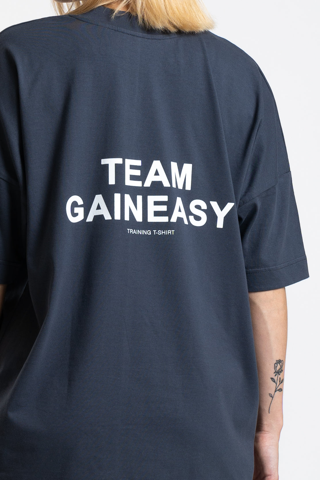 Team Training Oversized Top - Grey