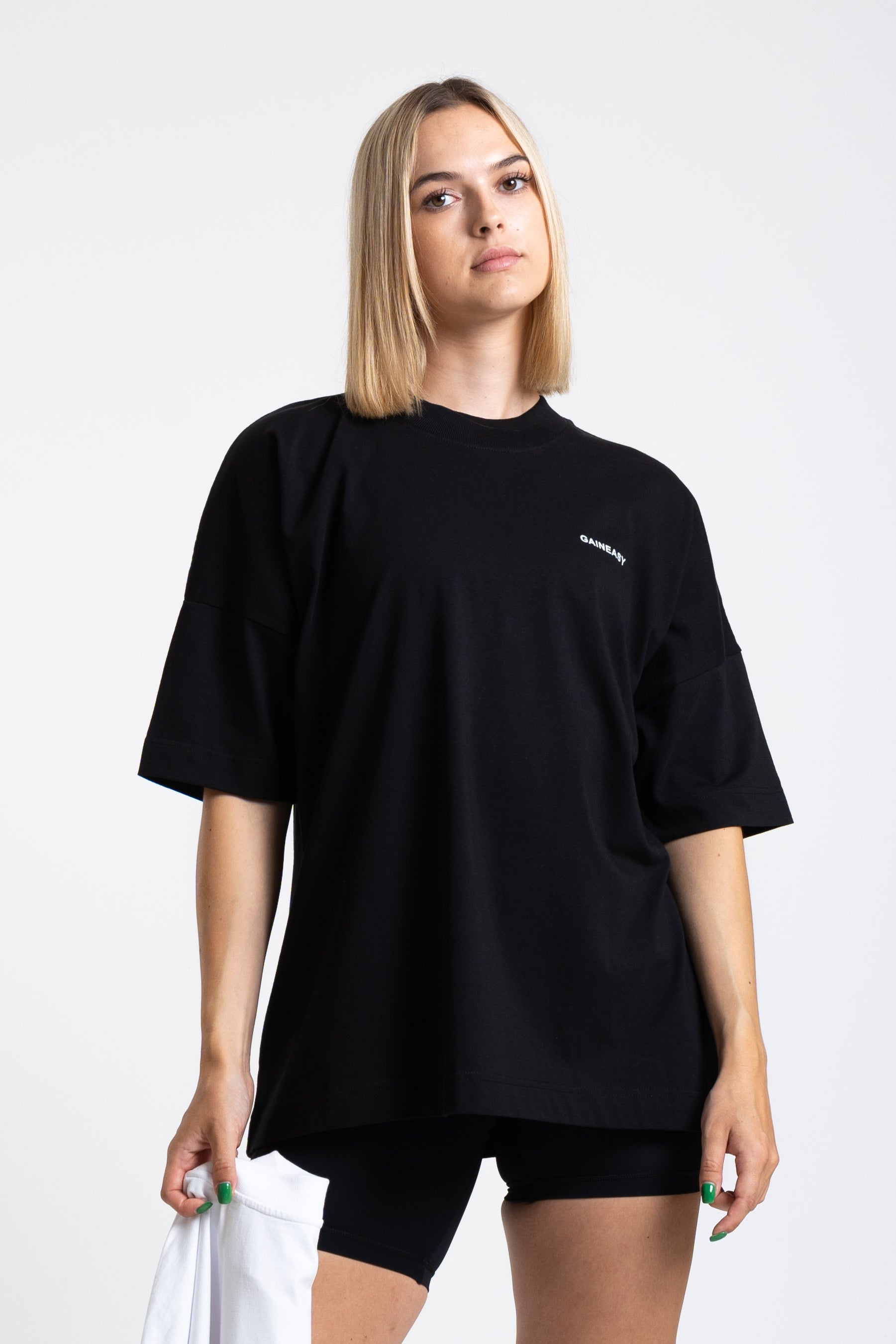 Gone Pro Oversized Top - Black