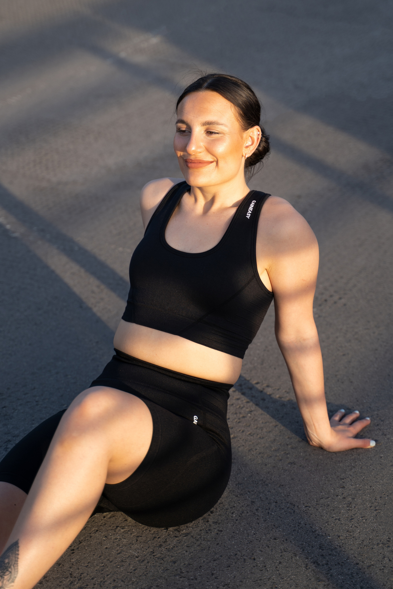 Evolve Seamless Shorts - Pitch Black
