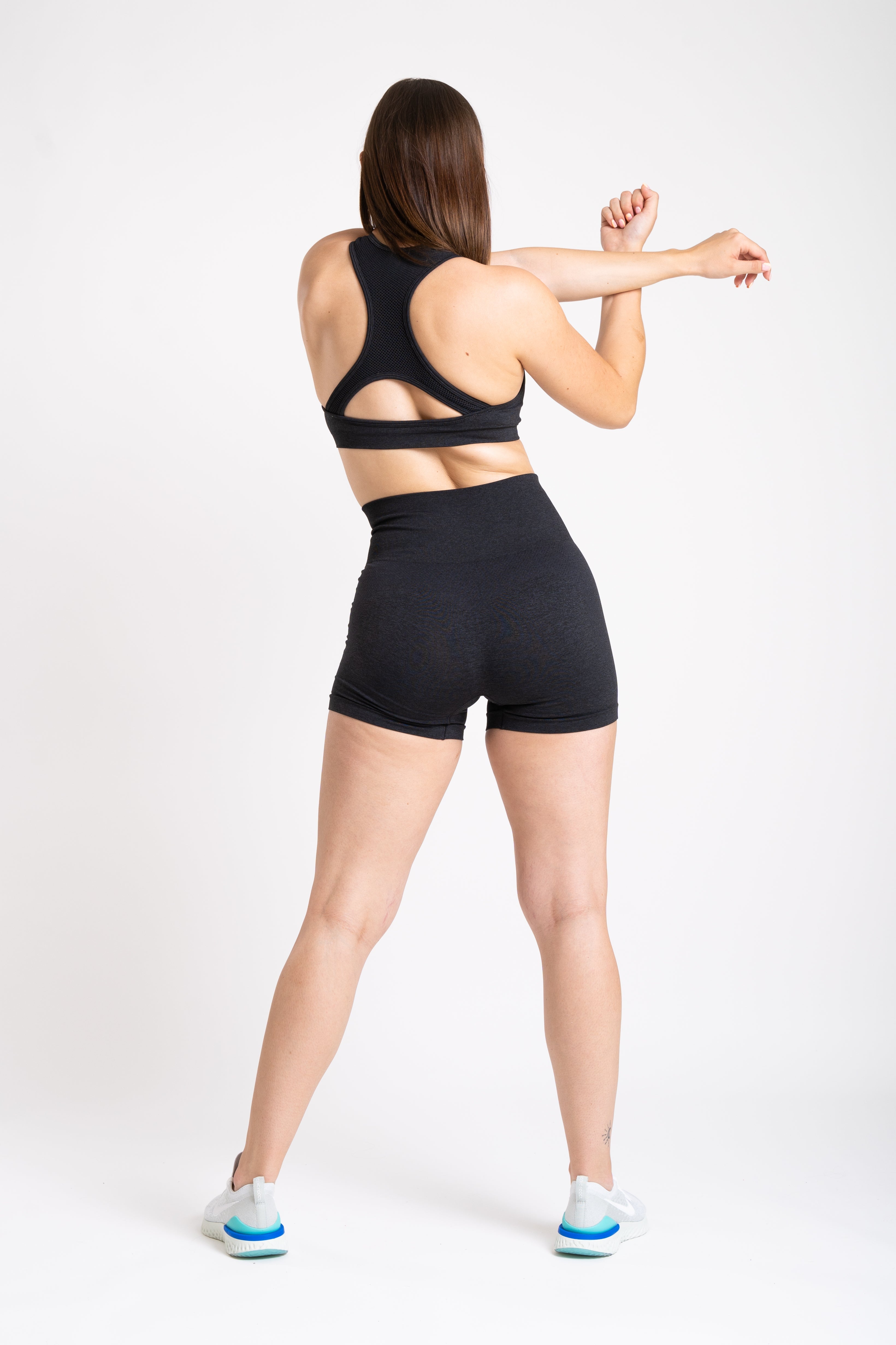 Tricot Seamless Shorts - Carbon Black