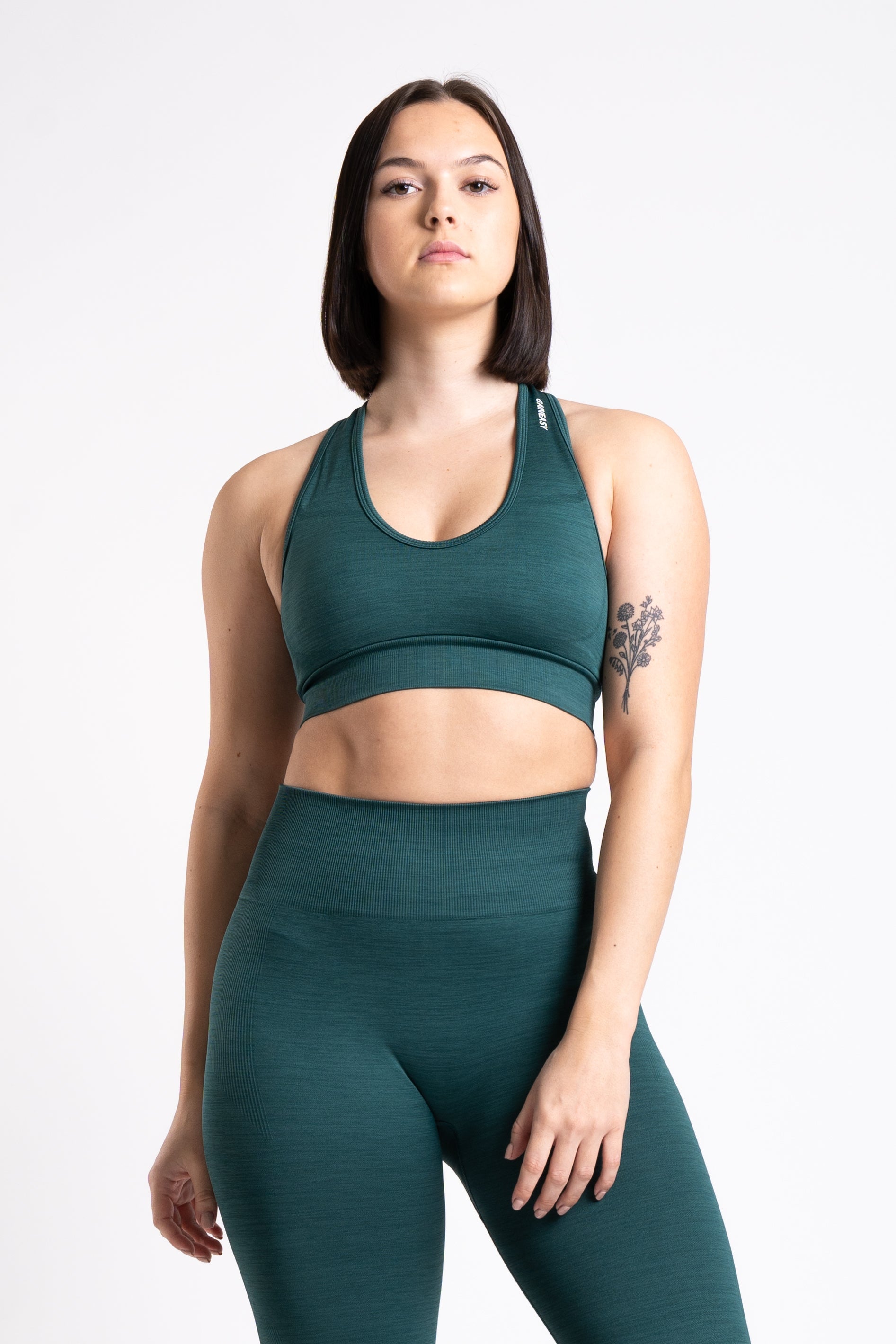 Reflex Sustainable Sports Bra - Earth Green