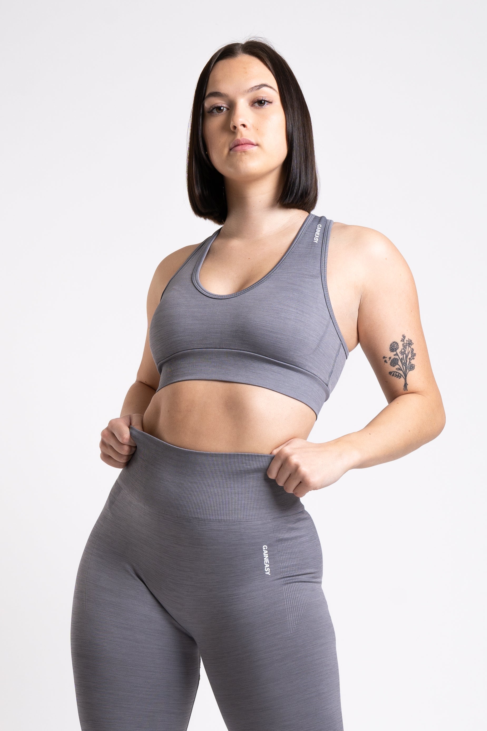 Reflex Sustainable Sports Bra - Lunar Grey