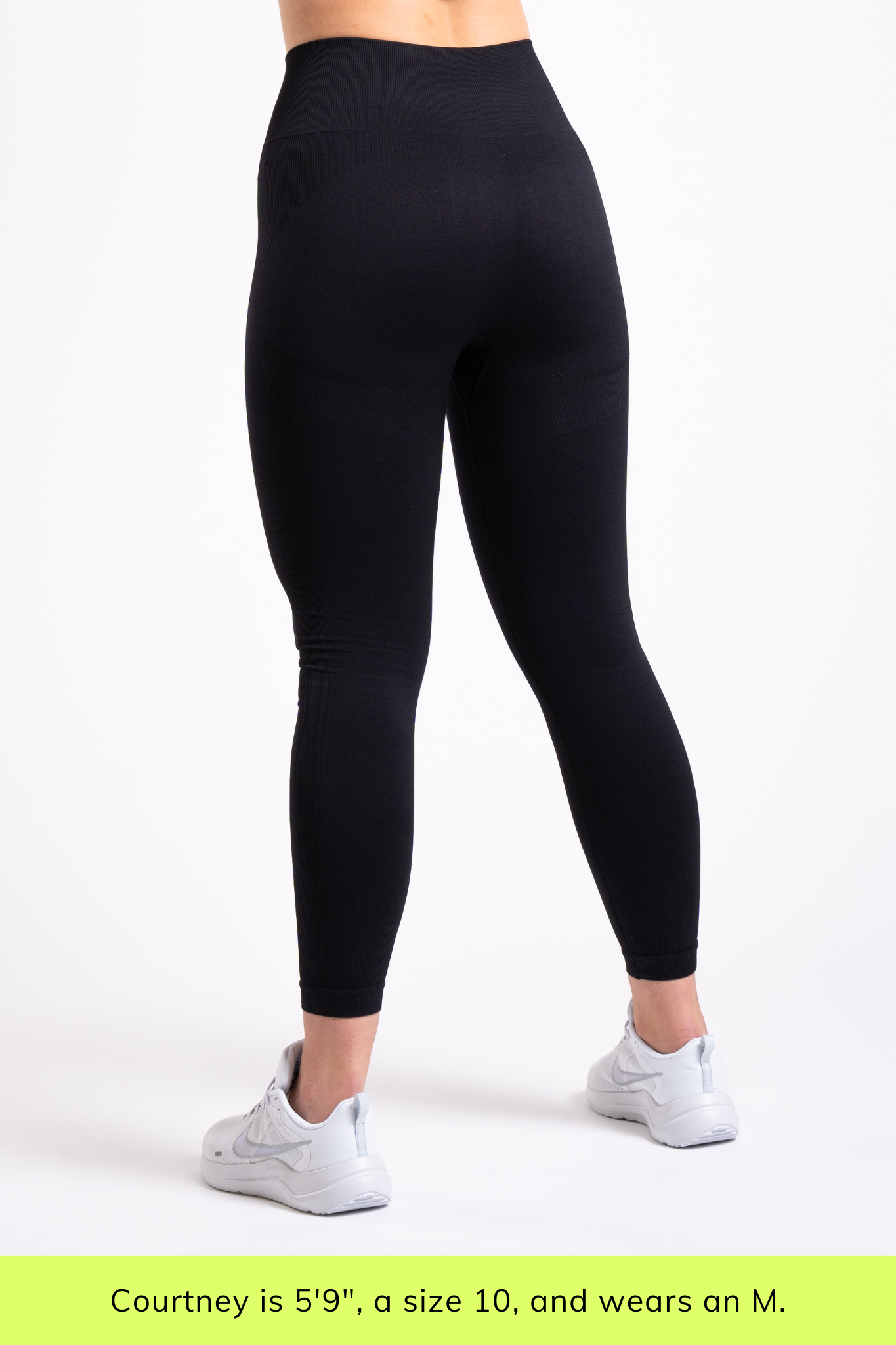 Reflex Sustainable Leggings - Onyx Black