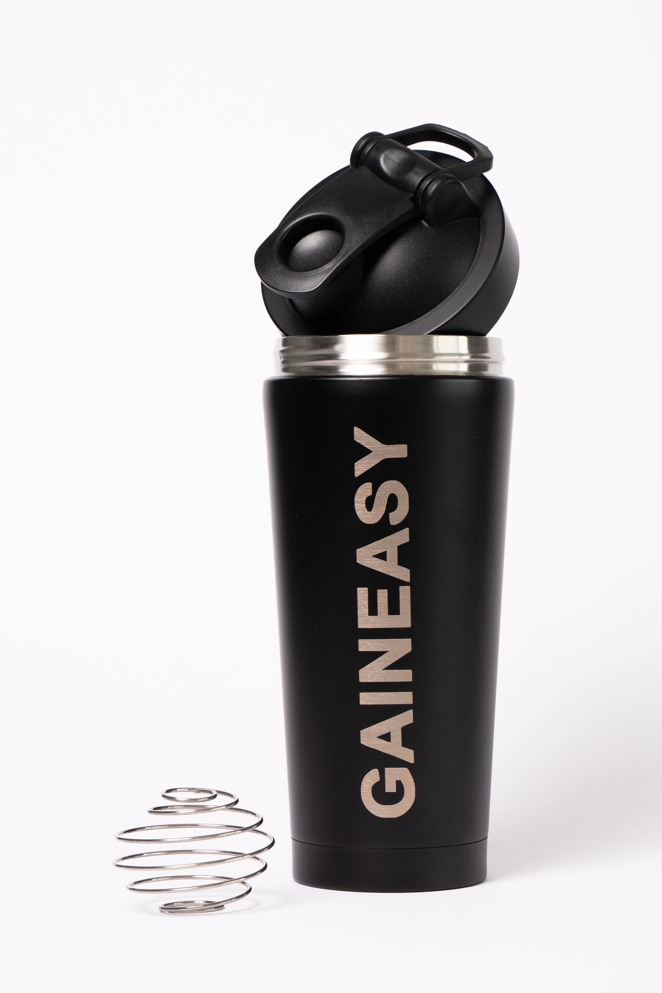 Stainless Steel Shaker - Black