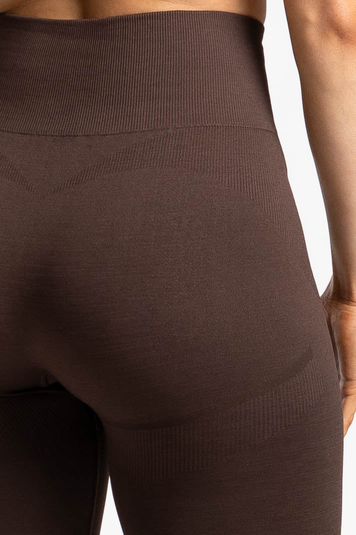 Reflex Sustainable Leggings - Coffee Brown